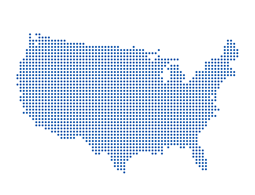USA map