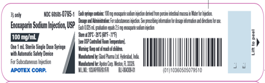 Label 100mg/mL Blister Foil