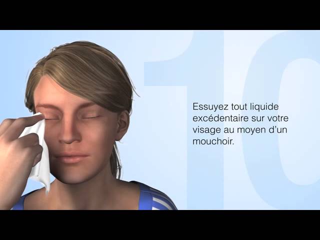 Comment utiliser les gouttes ophtalmiques
