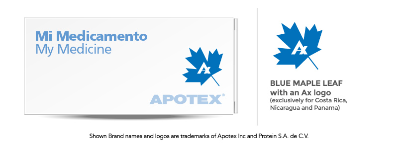 Blue Maple Leaf with Ax Logo